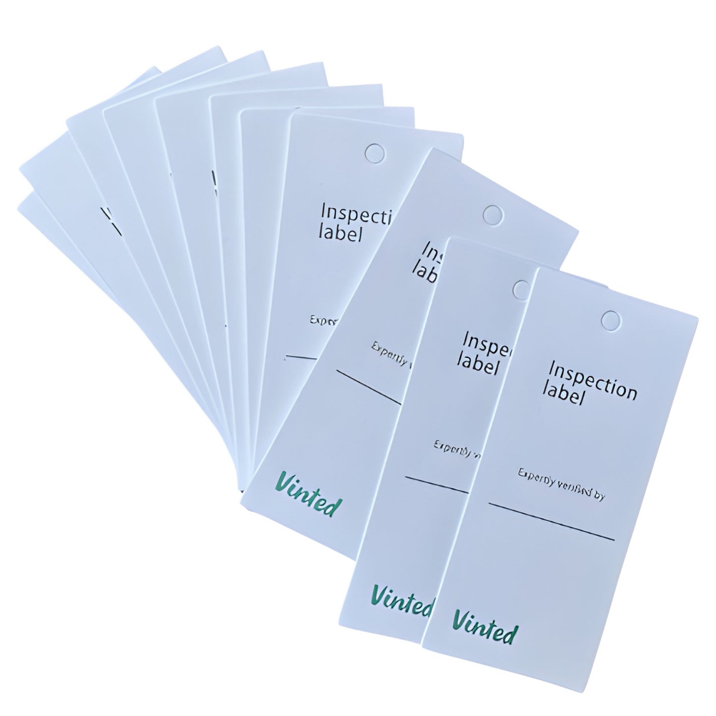 VINTED VERIFICATION TAGS