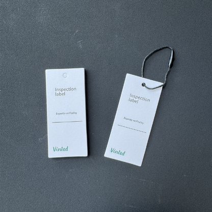 VINTED VERIFICATION TAGS